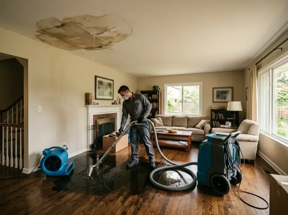 attic-pipe-burst-ceiling-drip-008 — frequently asked questions, Water Damage Restoration & Carpet Care in Pigeon Forge, TN